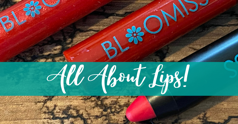 The power of lipstick. Clean natural makeup.