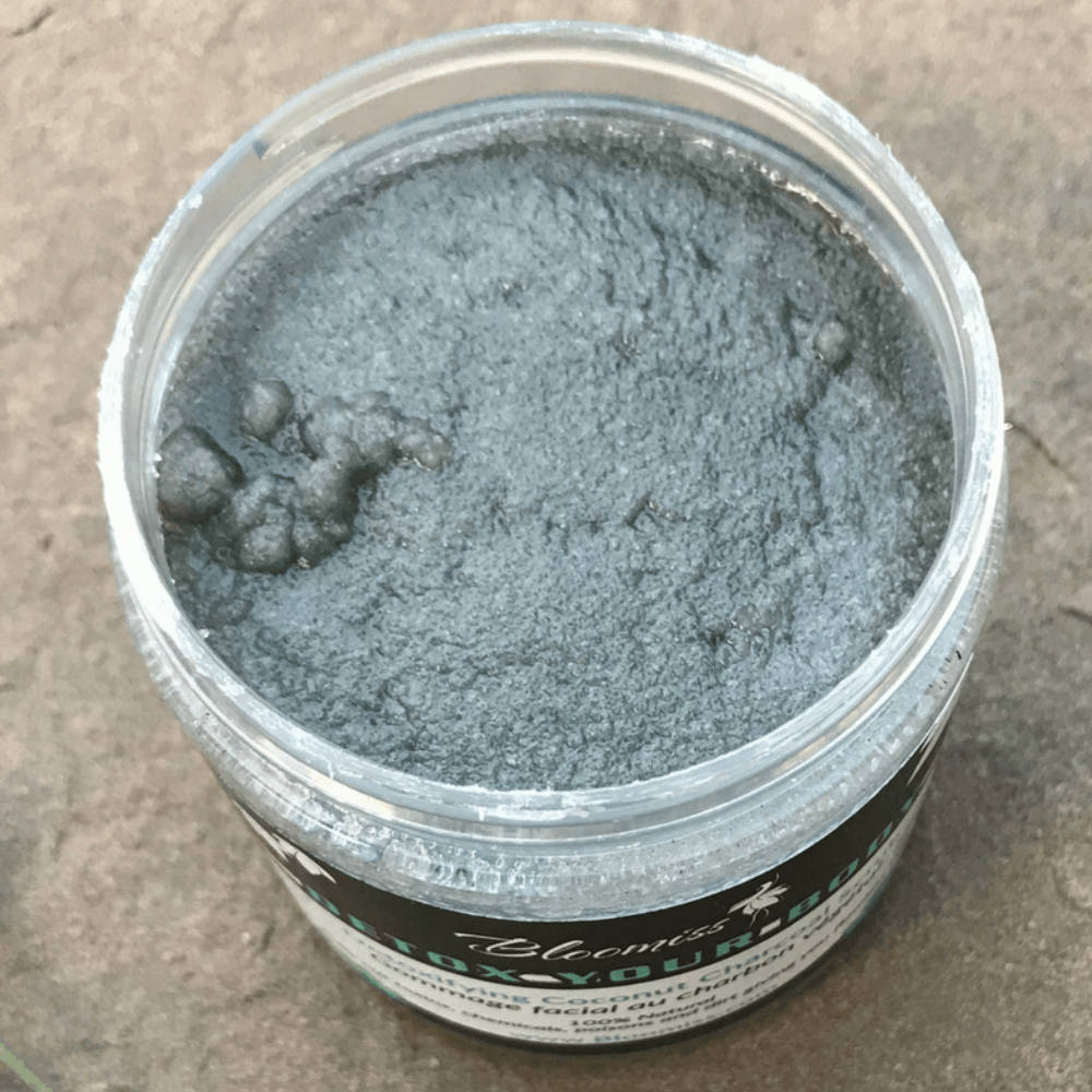 Charcoal Body Scrub - Bloomiss Naturals